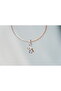 Double Mushroom Figured Stainless Steel Charm - 2