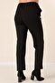 Plus Size Trousers with Elastic Waist and Side Pockets. - 4