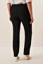 Imported Crepe Wide Size Trousers with Elastic Sides - 4