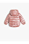 Puffer Jacket with Hooded Zipper Pocket Detail - 2