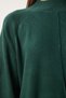 Stylish Knitwear Sweater Trousers Set Emerald Green Lmu0001 - 3