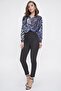 High Waist Slim Leg Wide Length Lycra Trousers