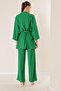 Wrapped Pants Kimono Set with Pockets - 4