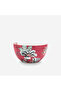 Flower Festival Red Porcelain Soup Bowl 12 cm