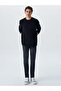 Mercew Textured Crew Neck Long Sleeve Knitwear Sweater 11251609251160 - 3