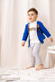 - 3-Piece Set with 3 Bear Regulated Quilted Baby Boy Cardigan - 5