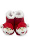 Christmas Santa Claus Embossed Baby Slippers Booties Shoes - 4