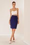 Women's Imported Crepe Cube Skirt