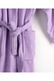 Waiter Boy Young Child Velvet Bathrobe Hooded 100% Cotton - 3