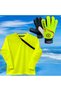Children's Goalkeeper Gloves Goalkeeper Kidz Gloves Kids Goalie Sponge Supported Jersey
