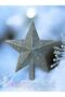 Christmas Pine Tree Hill Silver Color Bright 15 cm Gray Color Christmas Hill Star