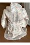 5-6 Years Old Children's Bathrobe - Muslin Hooded, Mermaid and Sea Themed Bath and Beach Bathrobe - 4