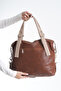 Women's Daily Soft Leather Shoulder Cross Sleeve Bag - 3