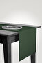 Runner - Velvet Textured Series Dark Green Carefree (Stain-Proof and Wrinkle-Proof) Cover - 3