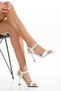 Lady Series Thin Heeled Buckle Women's Evening Dress Shoes