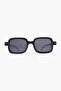 ROYAL EYEWEAR 86512 BLACK GRAY UNISEX SUNGLASSES - 7