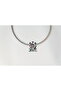 Stainless Steel Charm with Ferris Wheel Figure - 3