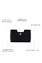 Xavi Black Metal Card Holder Wallet - 4