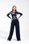724303 _Women's Long Sleeve Boat Neck Crop T-Shirt - 5
