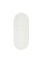 3 Pack White/Gray/Black Bamboo Silicone Plain Women'S/Men's Ballerina Socks - 2