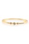 Gold Colored Large Stone XL Handcuff Bracelet - Lisinya 759 - 2
