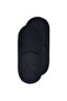 2 Pairs - Black Bamboo Silicone Plain Women'S/Men's Ballerina Socks