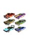 Set of 5 Metal Cars Vintage Classic Model Nostalgic Diecast Car - 4