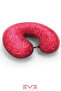 Visco Neck Rest Orthopedic Travel Pillow - Hypoallergenic Love Pattern - 2