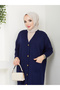 سترة صوفية رائعة وناعمة وخفيفة الوزن بأكمام الخفافيش - 5