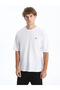 Xside Active Buxe White Crew Neck Short Sleeve Men's Sports T-Shirt - 3