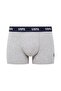 Men's Navy Blue-Sax-Printed 3-Piece Boxers 80509 - 3