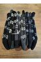 Women's 3 Pairs under Towel Anti-Slip Abs Printed Home Socks - 4