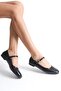 "açelya" round toe closed toe flat sole orthopedic new season - 2