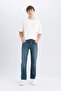 Sergio Regular Fit Normal Waist Straight Leg Jean Trousers R9026Az24Au - 2
