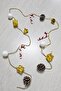 Christmas Tree Ornament Chain Ornament 150cm Pine Cone Candy Cane Gift Package Bell Christmas Tree Ornament Chain