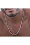 Lover's Gift Stainless Tarnish Stainless Steel Men's Chain Necklace (with Different Size Options)