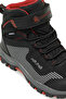 Fuller Hi 3Pr Velcro Watherproof Boy's Outdoor Boots Black Red - 6