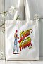 Street Fighter Game Printed Cloth Bag Shoulder Bag Model 3