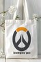 حقيبة كتف من القماش المطبوع لألعاب Overwatch موديل 4 - 2