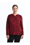Lcw Grace Printed Collar Patterned Women's Blouse (W4)