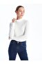 LCWAIKIKI Basic Stand Collar Solid Long Sleeve Women's Bodysuit - 2