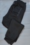 Men's Black Winter Sweatpants with Elastic Legs and Fleece Inside - 6
