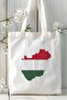 Hungary Hungary Flag Printed Cloth Bag Shoulder Bag Model