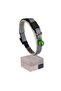 Pettagart Adjustable Navy Blue White Patterned Soft Texture Cat Neck Collar with Safety Lock 22- - 2