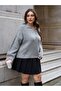 Large Size Polo Collar Gray - 3