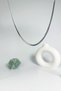 Silver Italian Chain Steel Necklace - 6