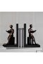 Book-reading woman book holder