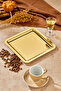 Royal Gold Series Gold Presentation Tray, Promise Engagement Tray, 24cm, Avant-Garde Design, Single Piece