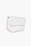 Women's Bag White Shoulder Bag Patterned Vegan Leather DANNY - 3