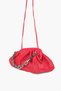 Women's Leather Bag with Red Chain and Special Lock - Crossbody Emma - 3